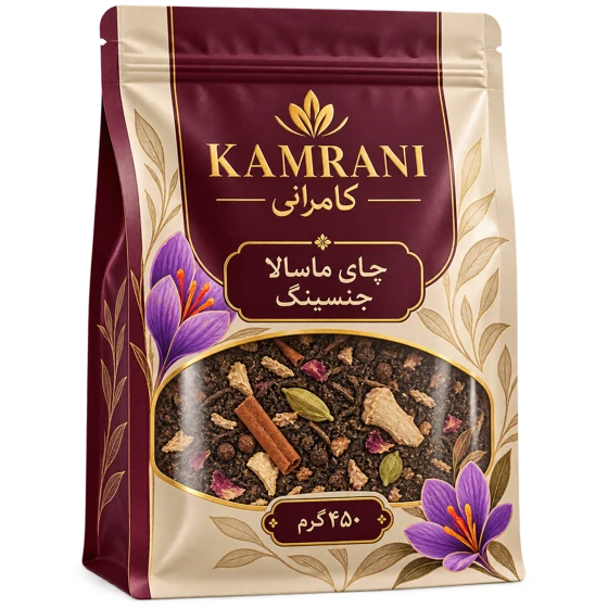 چای ماسالا جنسینگ 450 گرم