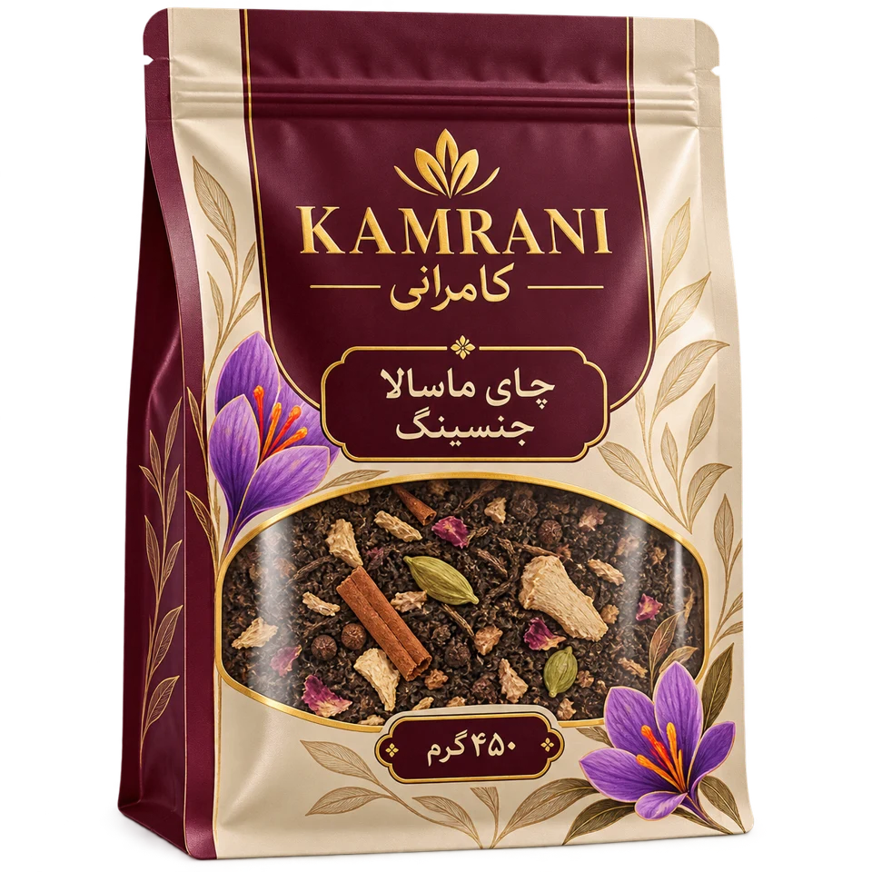 چای ماسالا جنسینگ 450 گرم