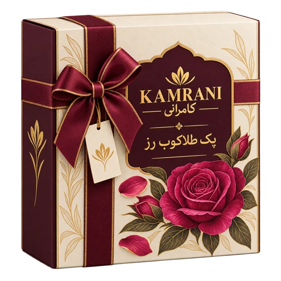 پک طلاکوب رز
