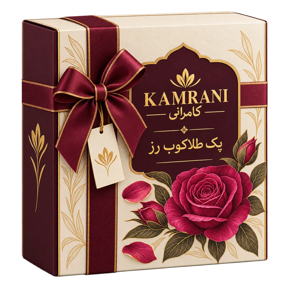 پک طلاکوب رز
