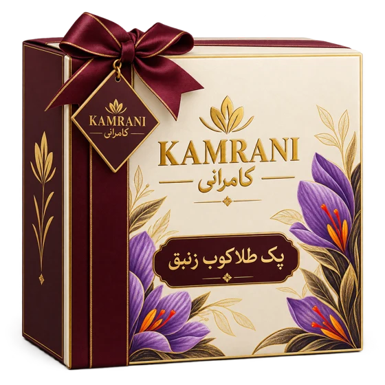 پک طلاکوب زنبق
