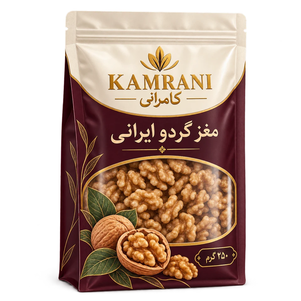 مغز گردو ایرانی 250 گرم