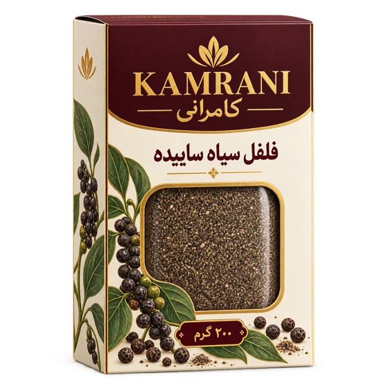باکس فلفل سیاه ساییده 200 گرم