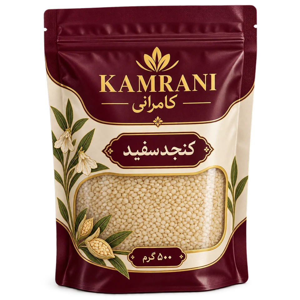 کنجدسفید 500 گرم