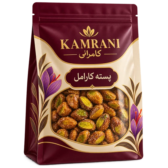 پسته کارامل