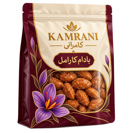 بادام کارامل