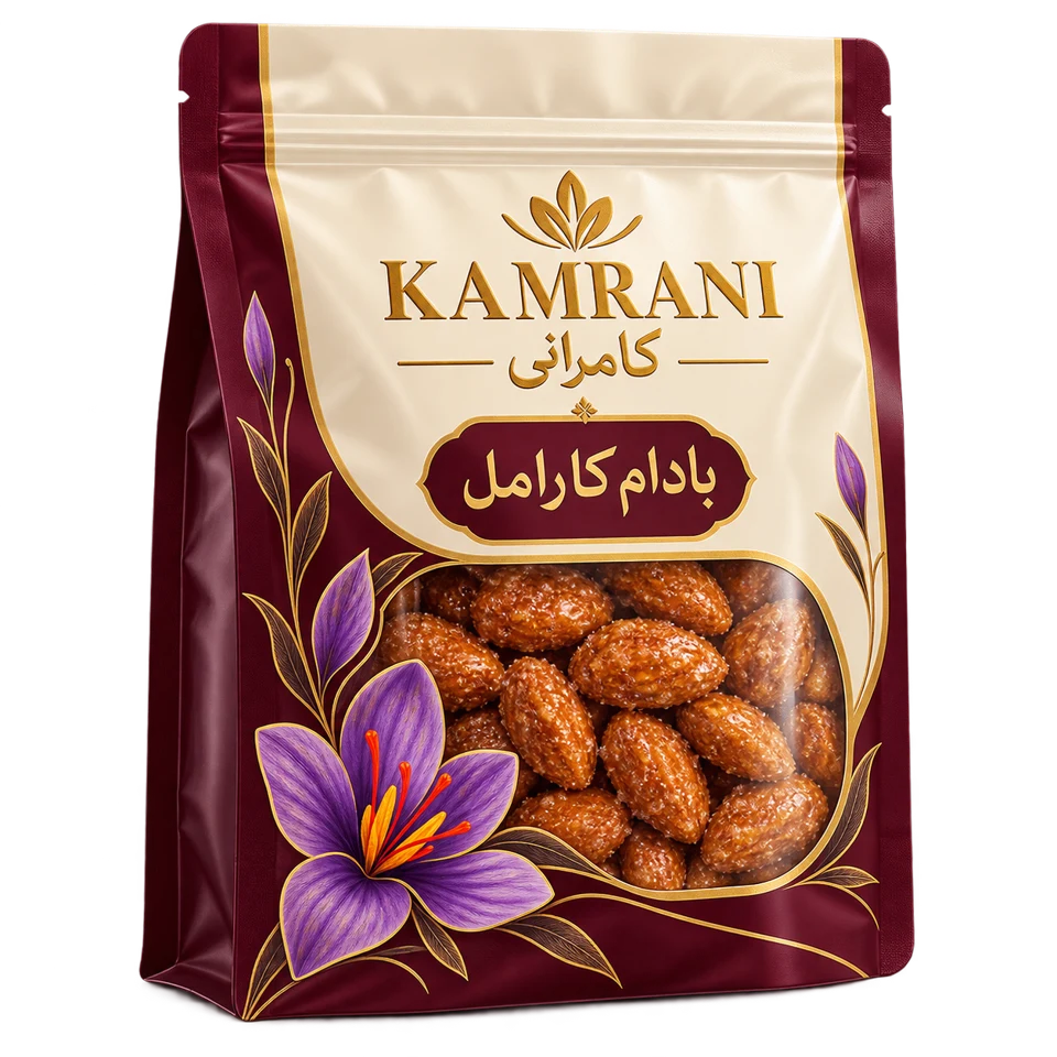 بادام کارامل