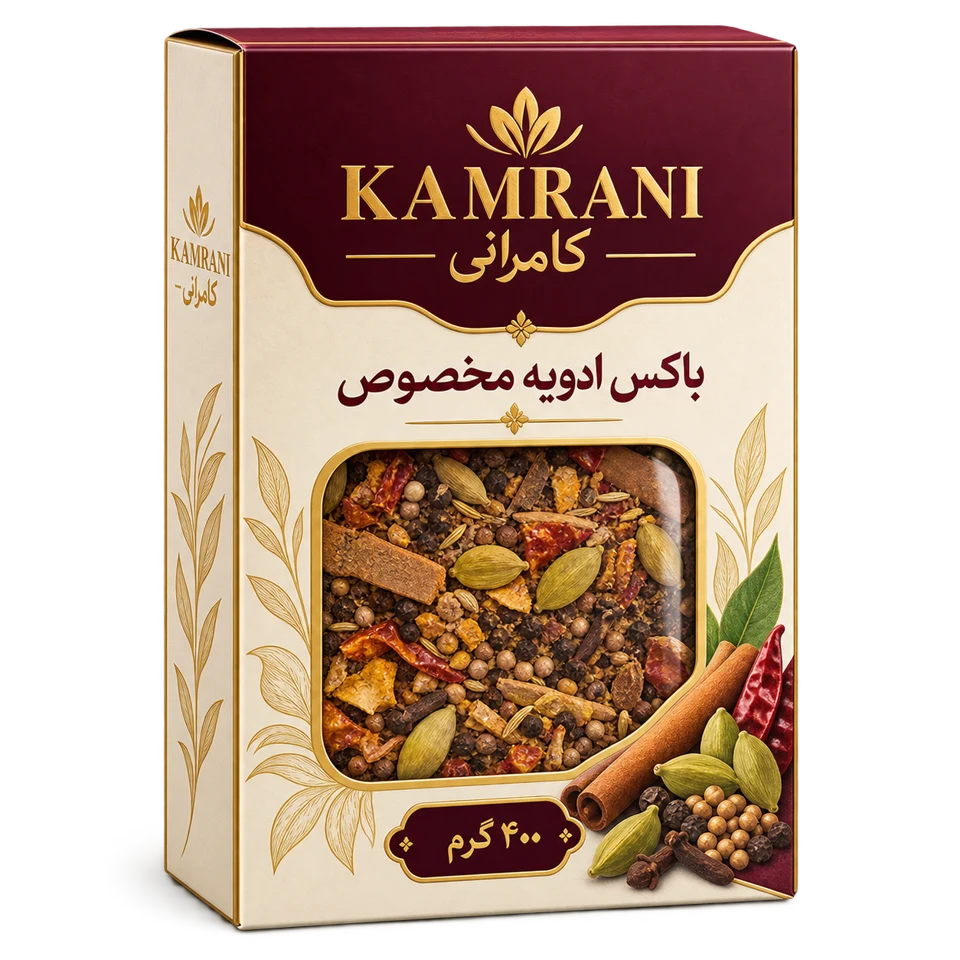 باکس ادویه مخصوص 400 گرم