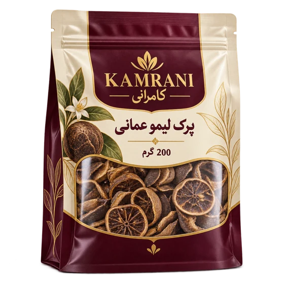 پرک لیمو عمانی 200 گرم
