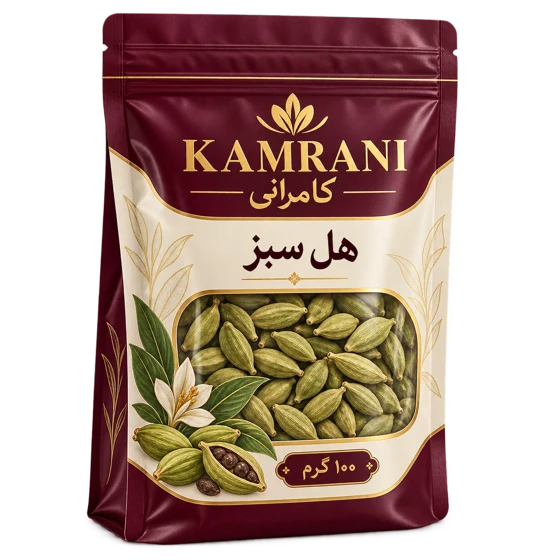 هل سبز 100 گرم