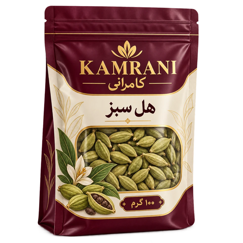 هل سبز 100 گرم