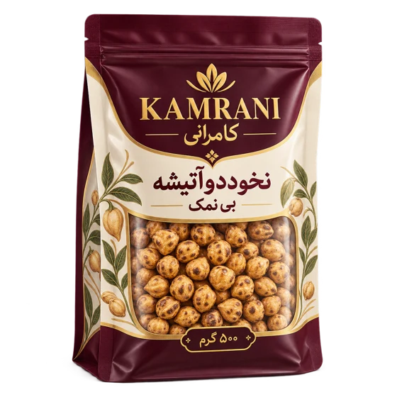 نخوددوآتیشه بی نمک 500 گرم