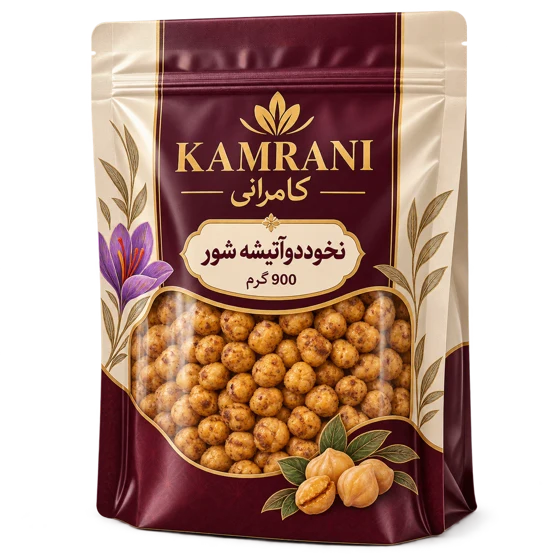 نخوددوآتیشه شور 900 گرم
