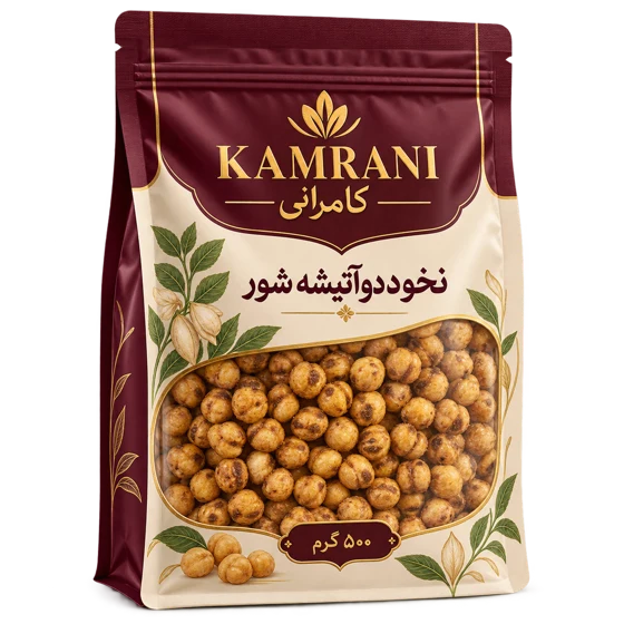 نخوددوآتیشه شور 500 گرم
