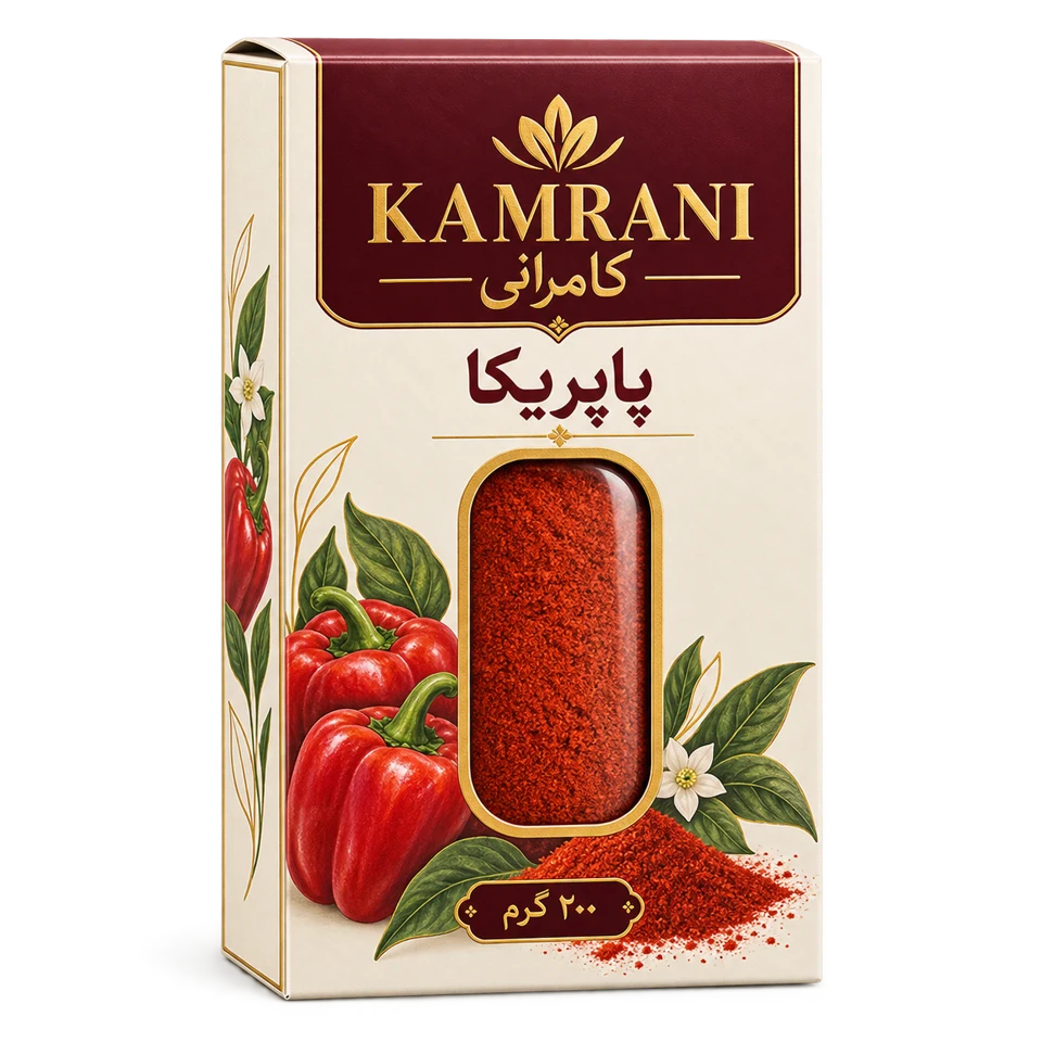 باکس پاپریکا 200 گرم