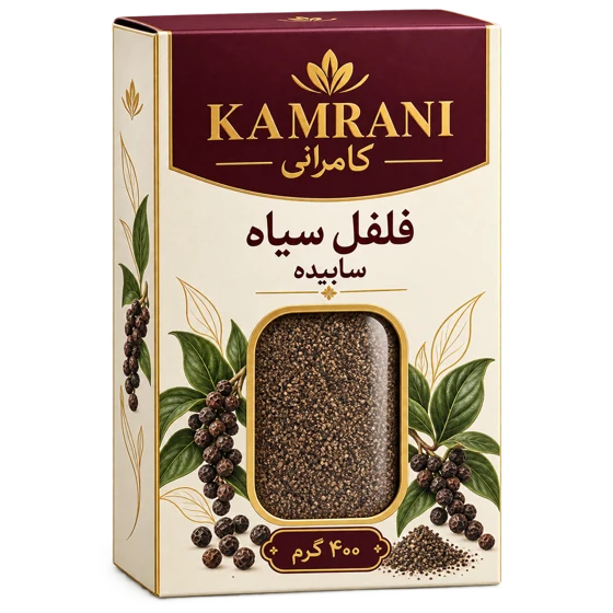 باکس فلفل سیاه ساییده 400 گرم