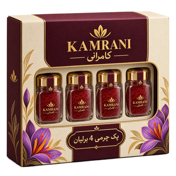 پک چرمی 4 برلیان
