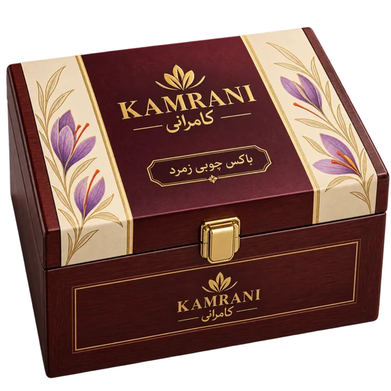 باکس چوبی زمرد