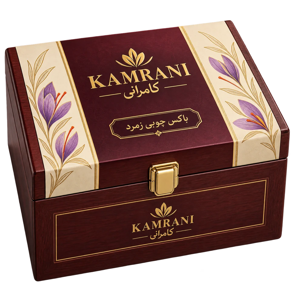 باکس چوبی زمرد