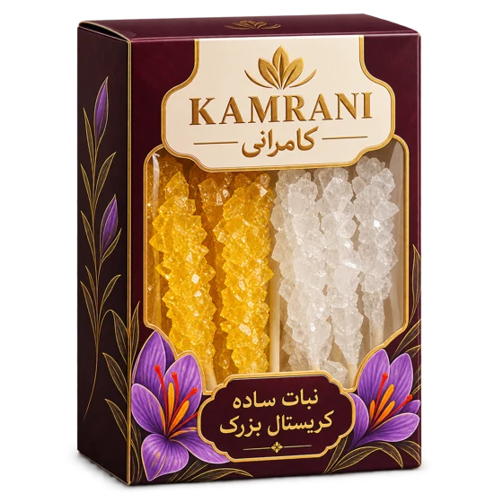 نبات ساده کریستال بزرگ
