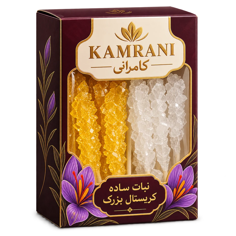 نبات ساده کریستال بزرگ