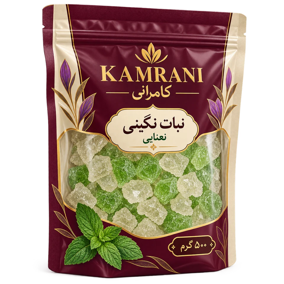نبات نگینی نعنایی 500 گرم