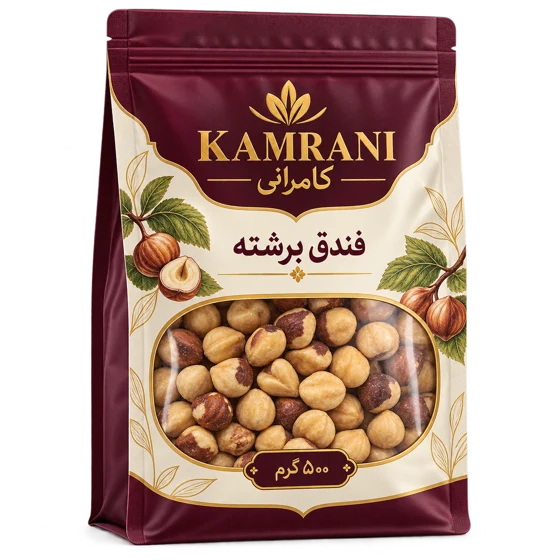 فندق برشته 500 گرم