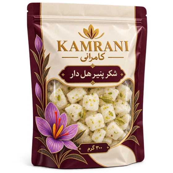 شکر پنیر هل دار 300 گرم