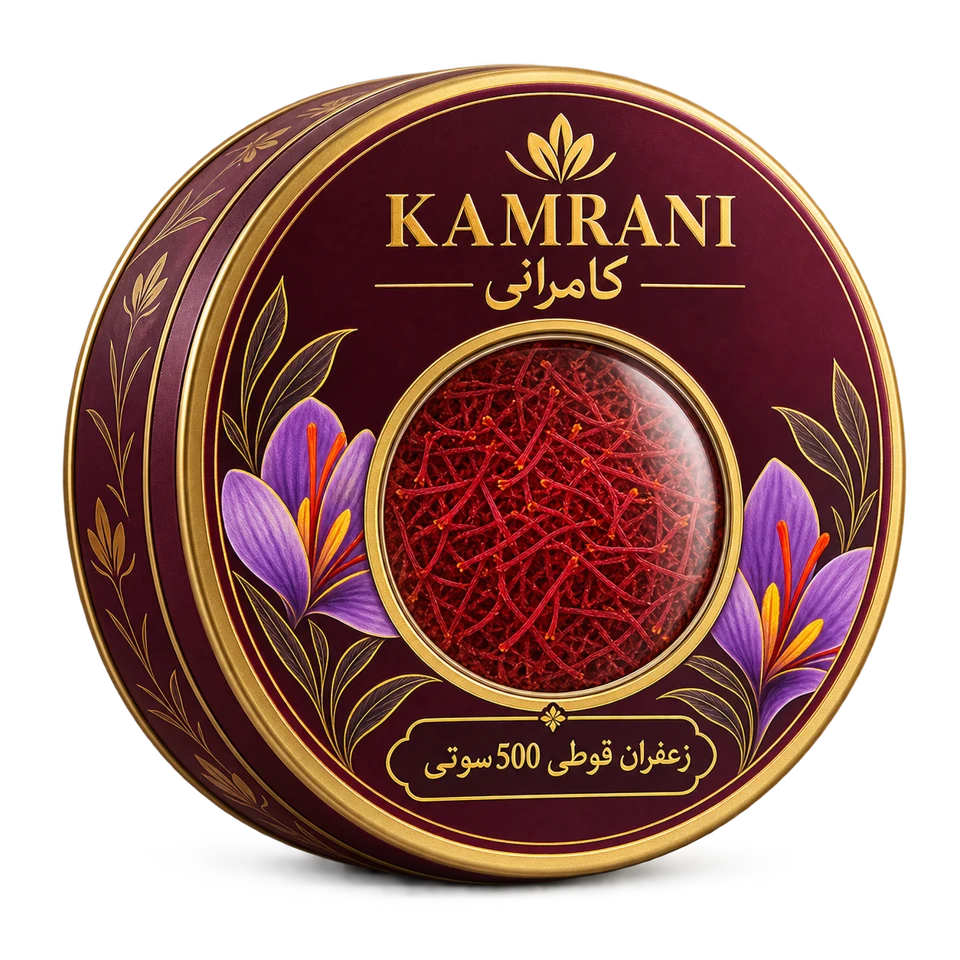 زعفران قوطی 500 سوتی
